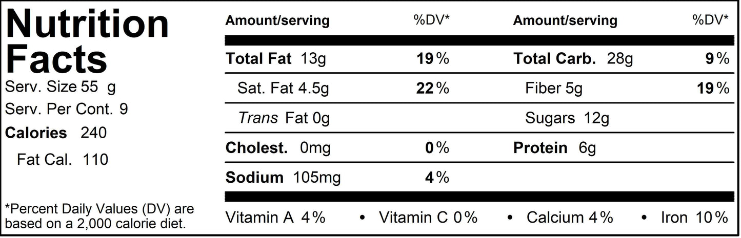 Crunchy Munchy Fruit and Nut Granola, 500g