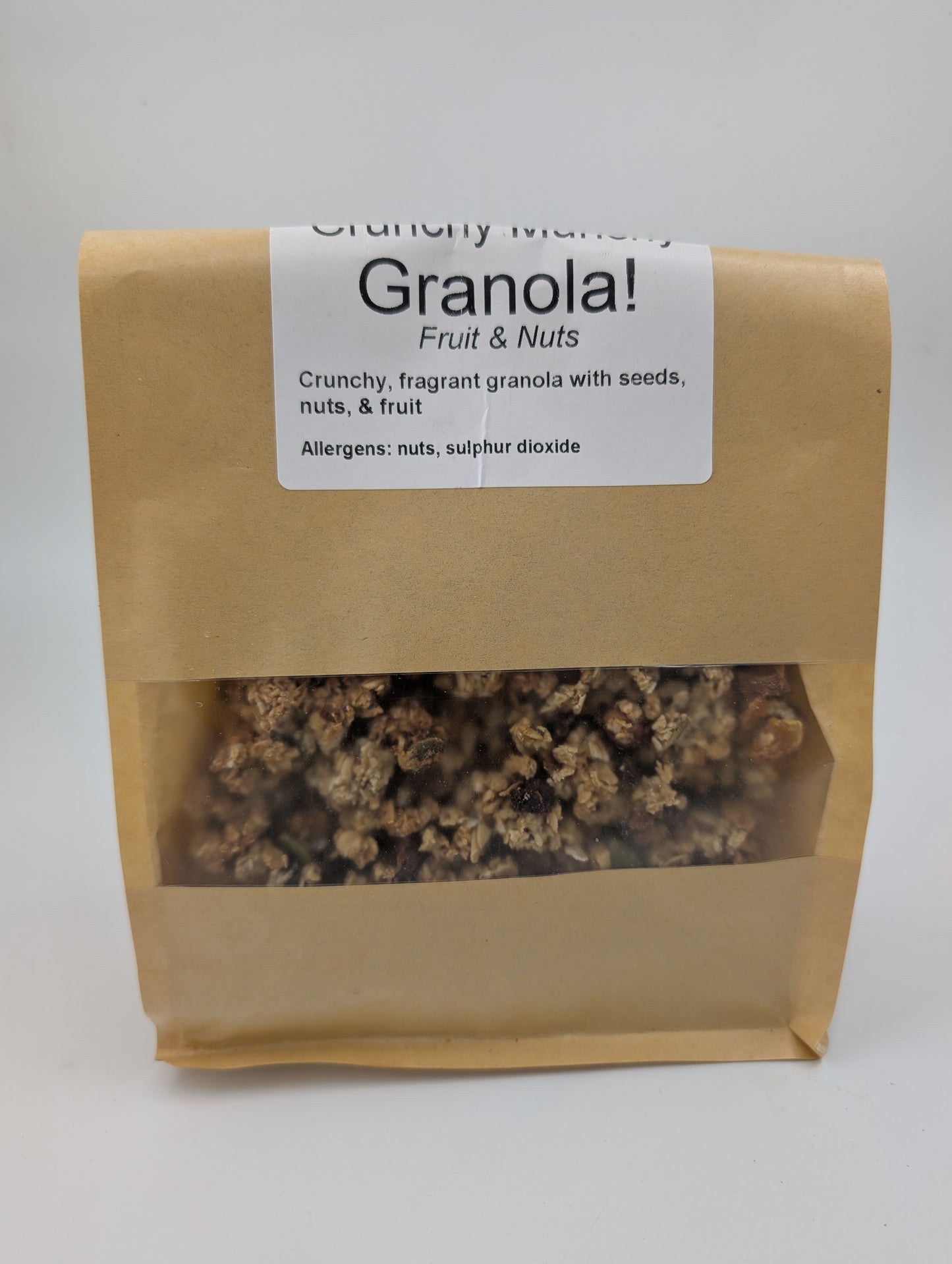 Crunchy Munchy Fruit and Nut Granola, 500g