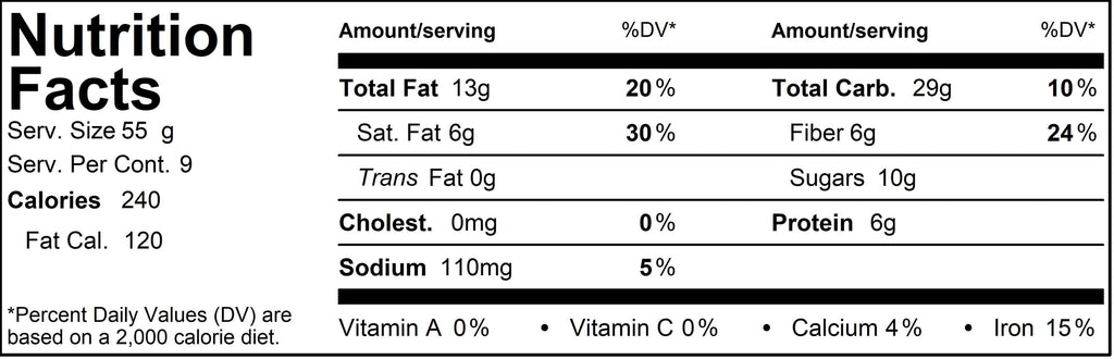 Crunchy Munchy Chocolate Granola, 500g
