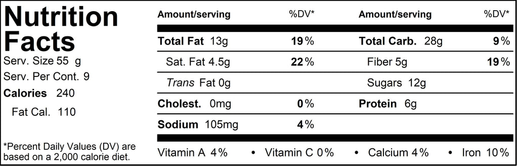 Crunchy Munchy Fruit and Nut Granola, 500g