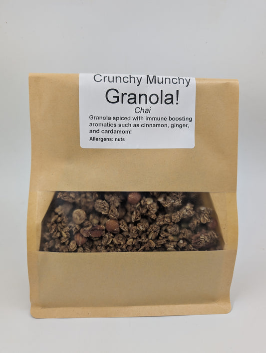 Crunchy Munchy Chai Granola, 500g