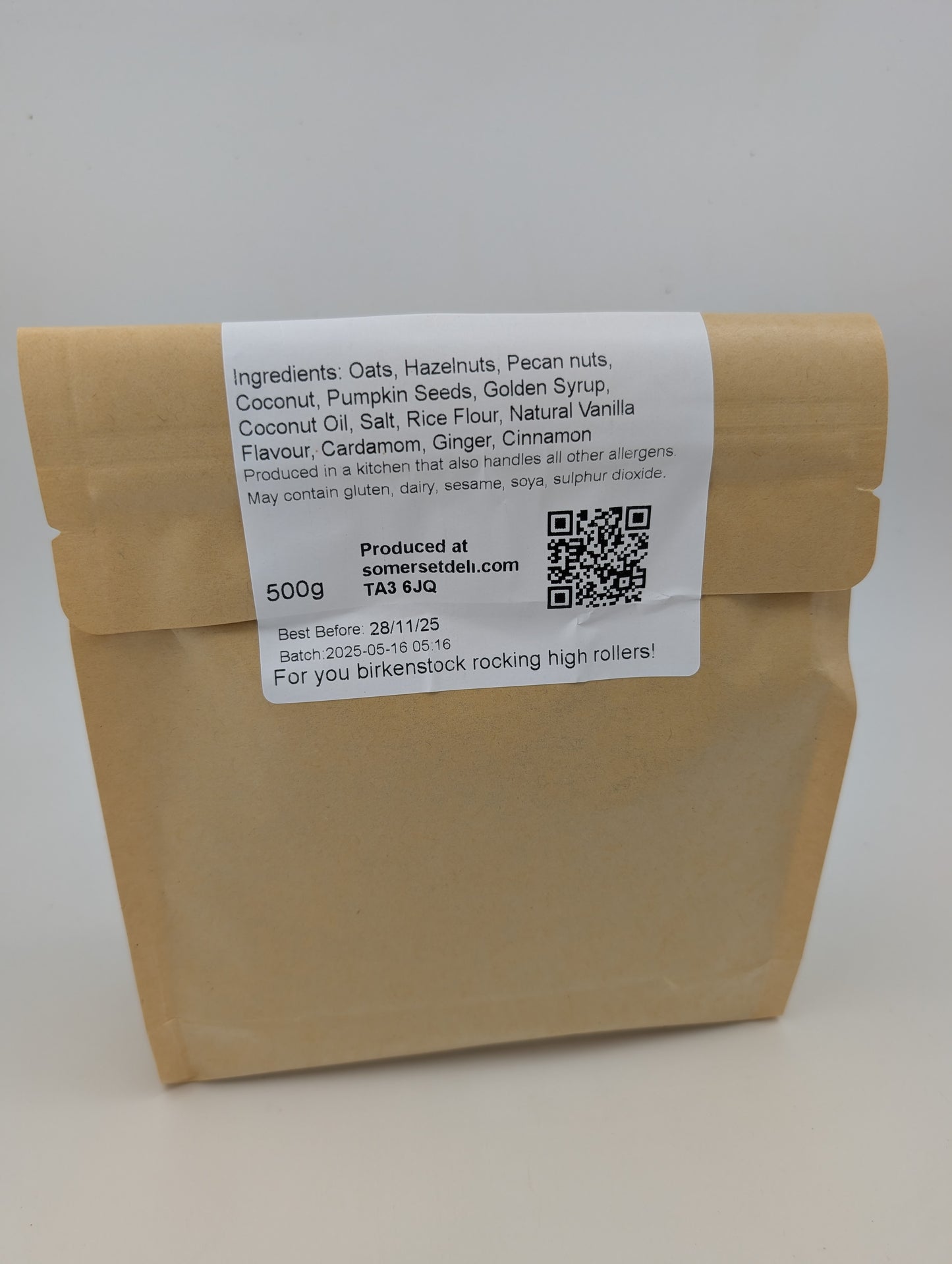 Crunchy Munchy Chai Granola, 500g