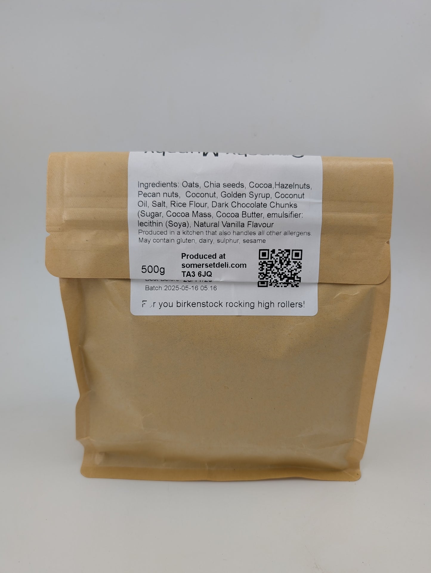 Crunchy Munchy Chocolate Granola, 500g