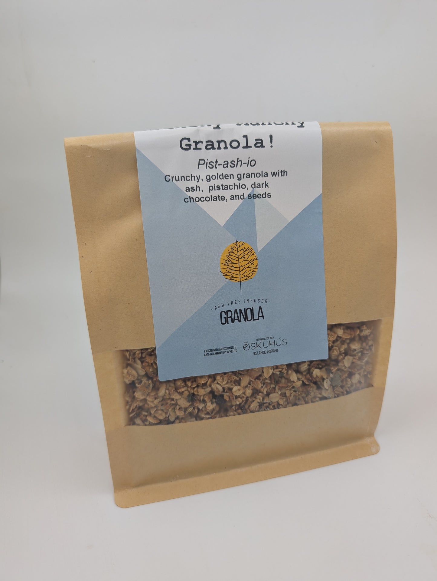 Crunchy Munchy Pist-ash-cho granola, 500g