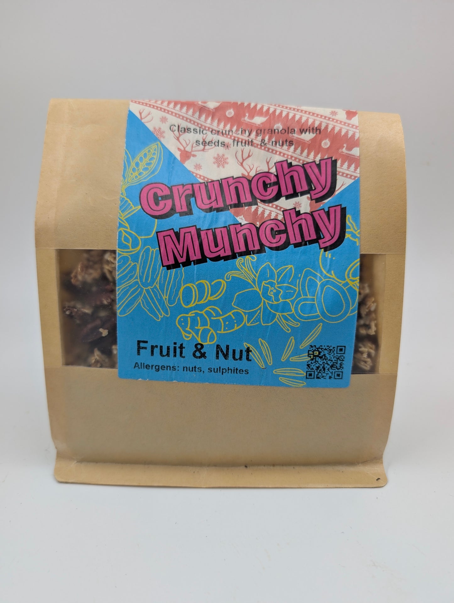 Crunchy Munchy Fruit and Nut Granola, 500g